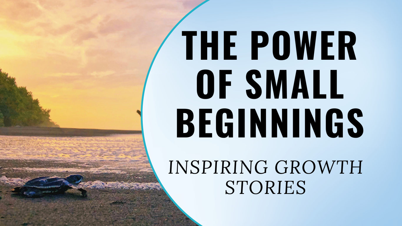 The Power of Small Beginnings